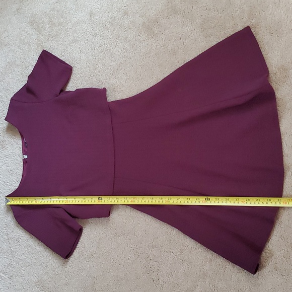 Maroon H&M dress - Picture 6 of 7